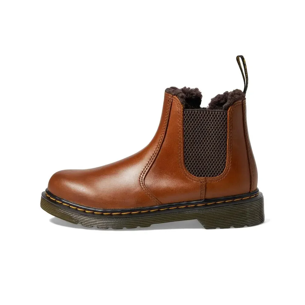 DR. MARTENS 2976 LEONORE LITTLE KID BIG KID LIGHT BROWN REPUBLIC WP 13 UK US 1